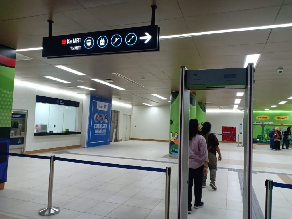 Pintu Masuk MRT Indonesia A-Z
