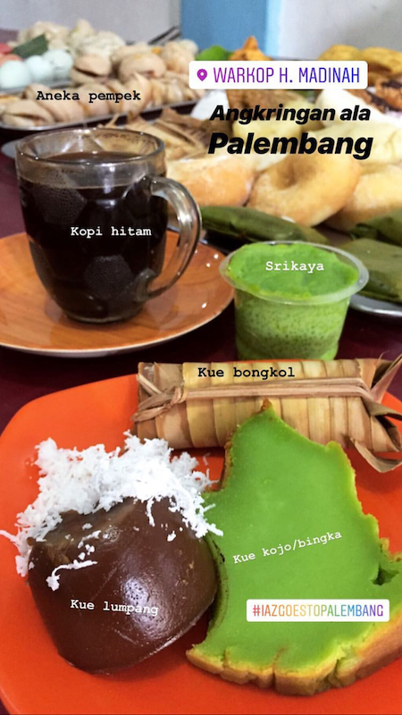 Warung H. Madinah Palembang Indonesia A-Z